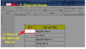 Cách để đánh số thứ tự trong Word đơn giản ai cũng làm được