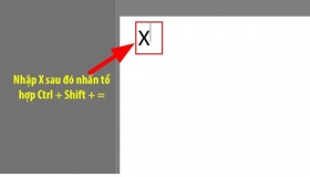 Hướng dẫn cho bạn cách viết số mũ và chỉ số trên dưới ở trong Word