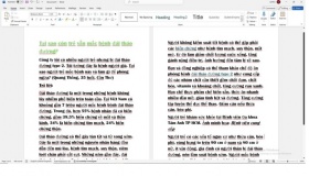 Nguyên nhân dẫn đến lỗi font chữ ở trong Word