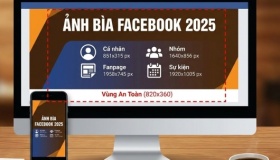 Kích thước ảnh bìa Facebook 2025 của cá nhân, fanpage ở trên điện thoại/PC