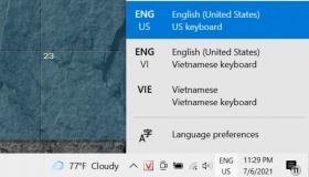Sửa lỗi bàn phím win 10