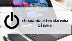 Cách tắt máy tính bằng phím