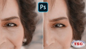Cách xóa nếp nhăn trên mặt trong Photoshop thật hoàn hảo