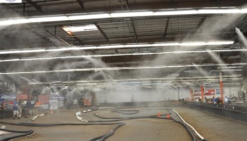 Lắp đặt máy phun sương tại Thuận An