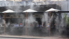 Lắp đặt máy phun sương tại Tân Uyên