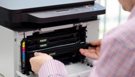 Khắc phục bản in bị đen