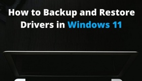 Sao lưu và khôi phục driver trên máy tính Windows 11