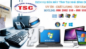 Sửa máy tính tại nhà Bình Dương