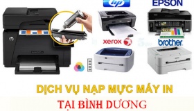 Nạp mực in tại nhà Bến Cát