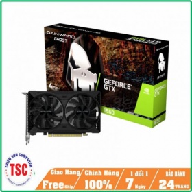 Card Gainward GTX1650 Ghost D6 4Gb