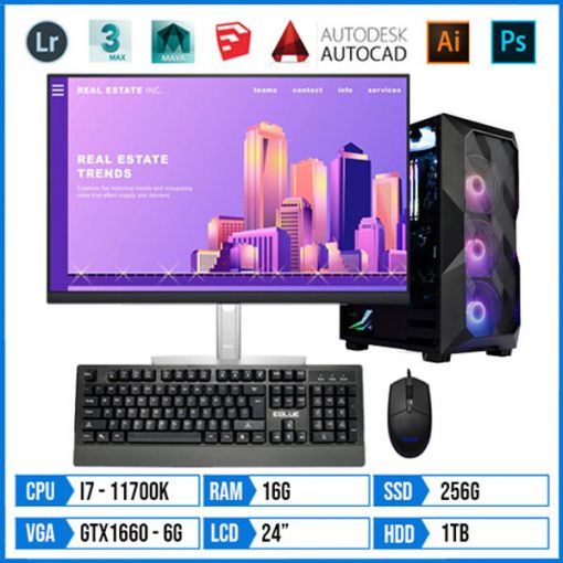 PC Designer Lumion TWS11700K Core i7 11700K giá rẻ