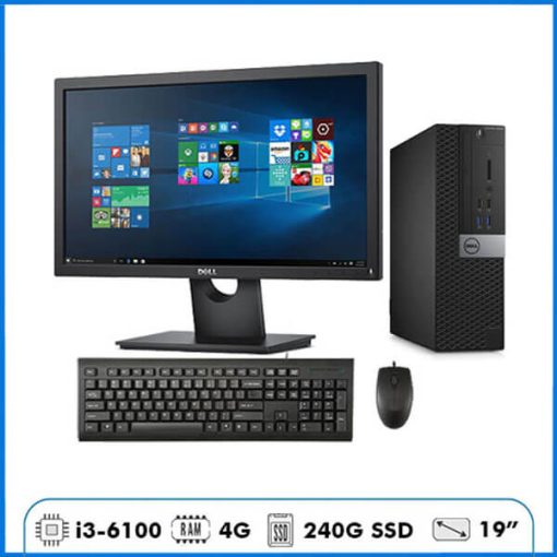 Máy Bộ Dell OptiPlex Thế hệ 6 DF6100-i3 6100